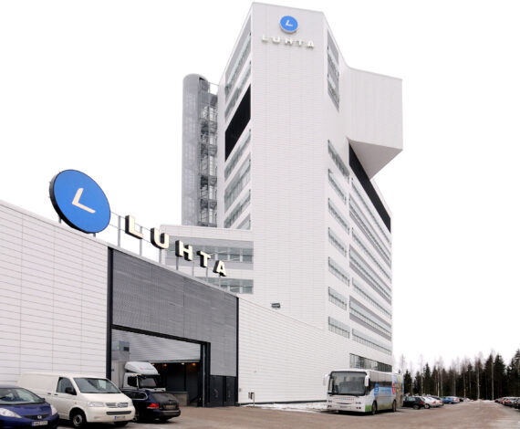 Luhta office building, Lahti, 440 tons, year 2012