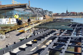 Löyly public sauna Helsinki, 80 tons, year 2016