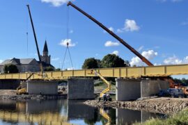 Tori bridge in Estonia, 400 ton, year 2022